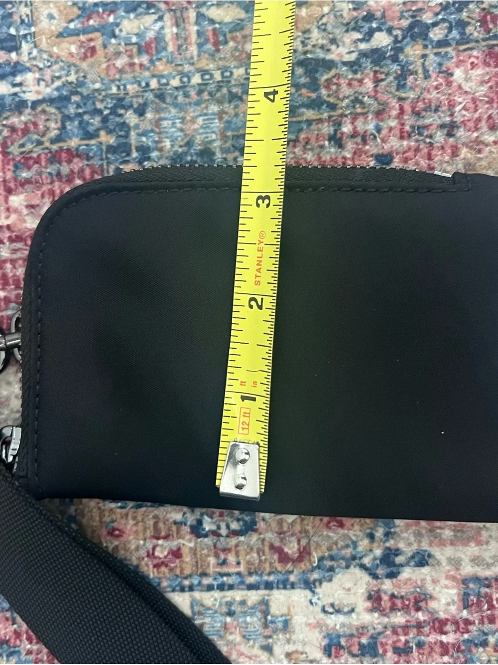 lululemon athletica Black Wristlet Pouch with Strap